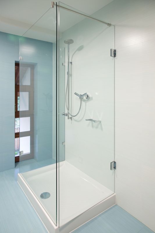 Elegant Shower with Frameless Doors